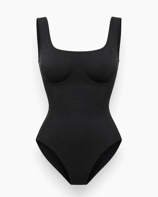 WEUP3D Built-In Bra Sculpt Bodysuit product flat view - full-media-approved-2026-06-02