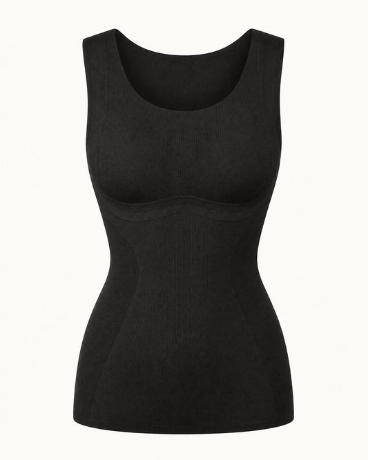 WEUP3D Cooling Sculpt Tank Top product flat view - full-media-approved-2026-06-02