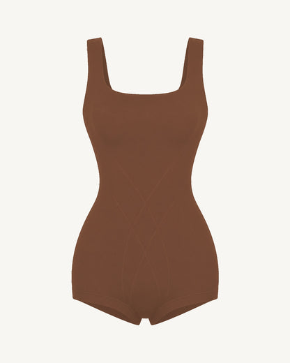 WEUP3D Built-In Bra Sculpt Bodysuit Cocoa product image