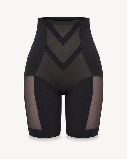 WEUP3D High-Waist Butt-Lift Shorts Black product image