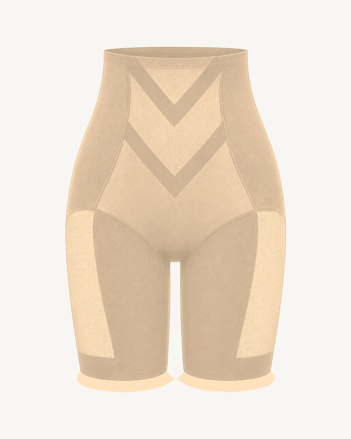 WEUP3D High-Waist Butt-Lift Shorts Nude product image