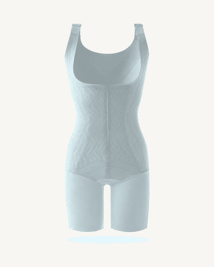 WEUP3D CoolFlex Zip Sculpt Bodysuit Ice Blue product image