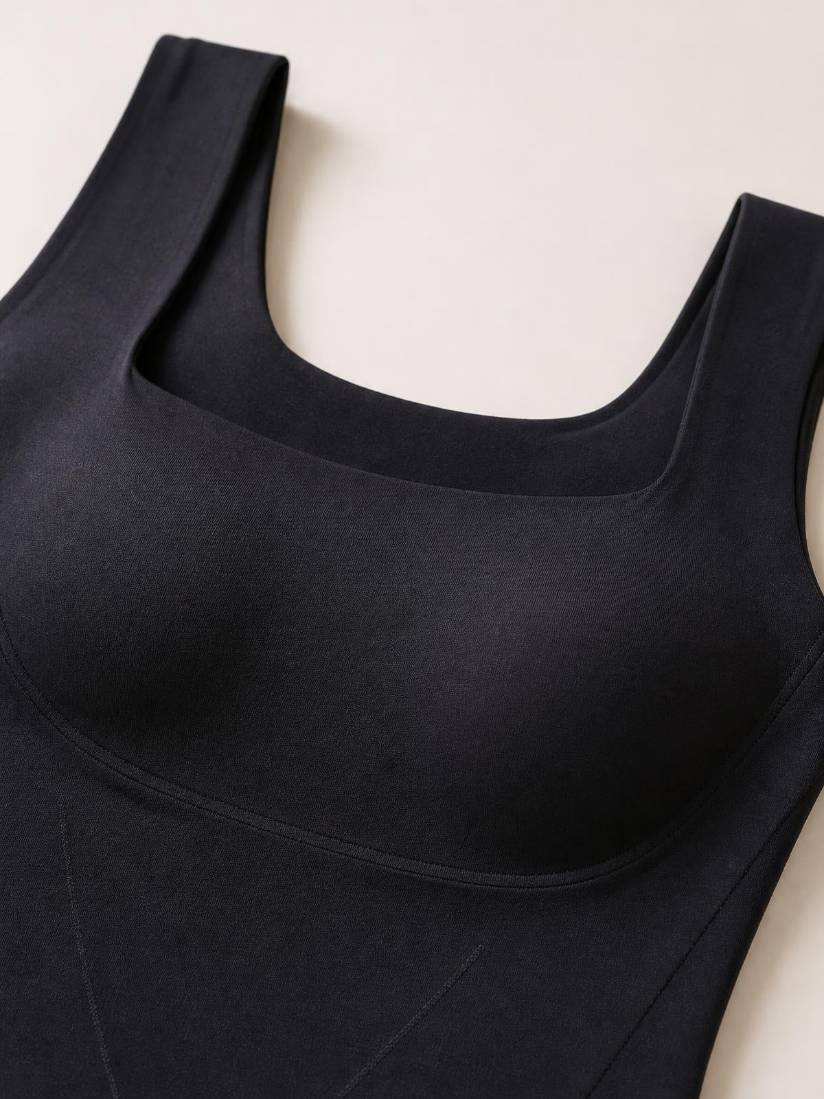WEUP3D Built-In Bra Sculpt Bodysuit neckline support macro detail - full-media-approved-2026-06-02