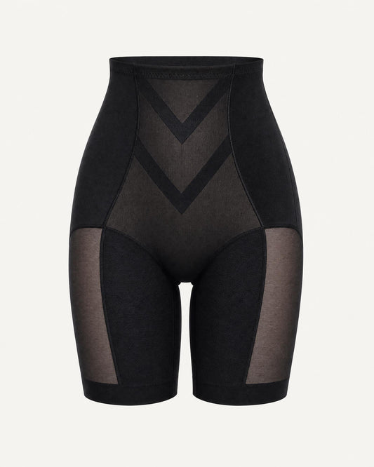 WEUP3D High-Waist Butt-Lift Shorts product flat view - full-media-approved-2026-06-02